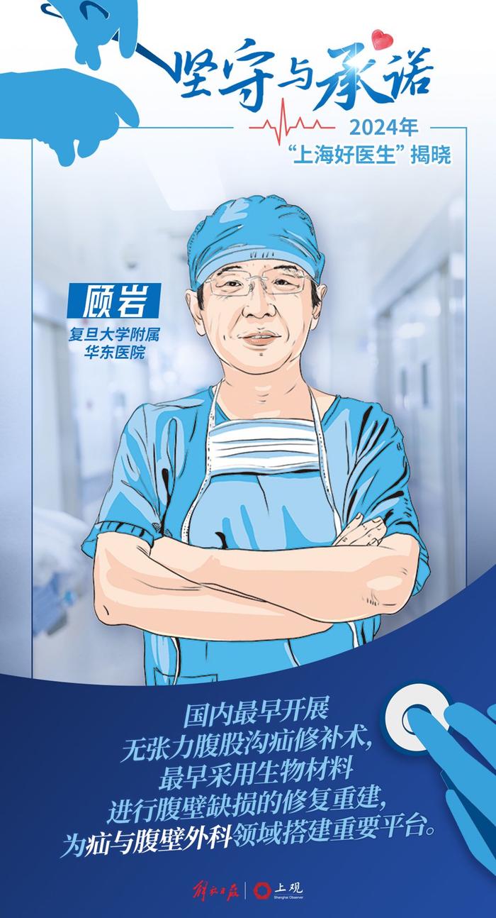 30幅手绘肖像画向妙手仁心的好医生们致敬！