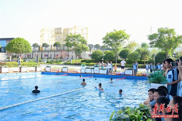 奋泳向前 澎湃夏天  岳阳市春雷学校举办第二届校园游泳节