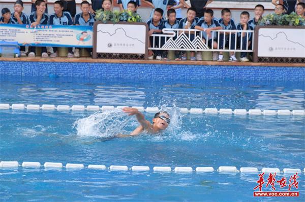 奋泳向前 澎湃夏天  岳阳市春雷学校举办第二届校园游泳节