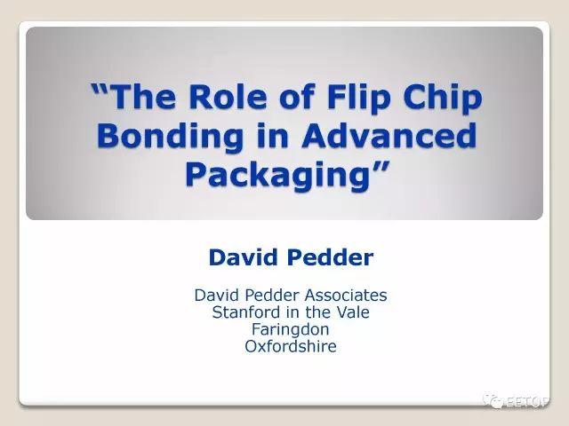 Flip chip Bonding介绍(PPT)