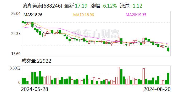 嘉和美康上半年实现营业收入3亿元 国内电子病历市场中连续十年排名第一