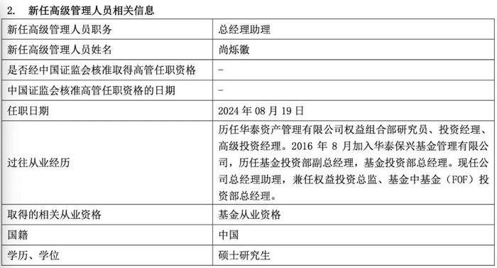 又有基金经理，升职！