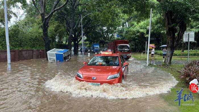 道路积水、列车晚点、景区关闭！直击广东多地大暴雨，避险指南→