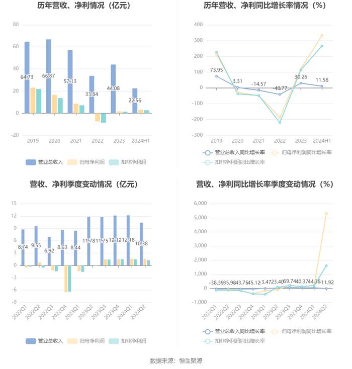 汇顶科技：2024年上半年盈利3.17亿元 同比扭亏