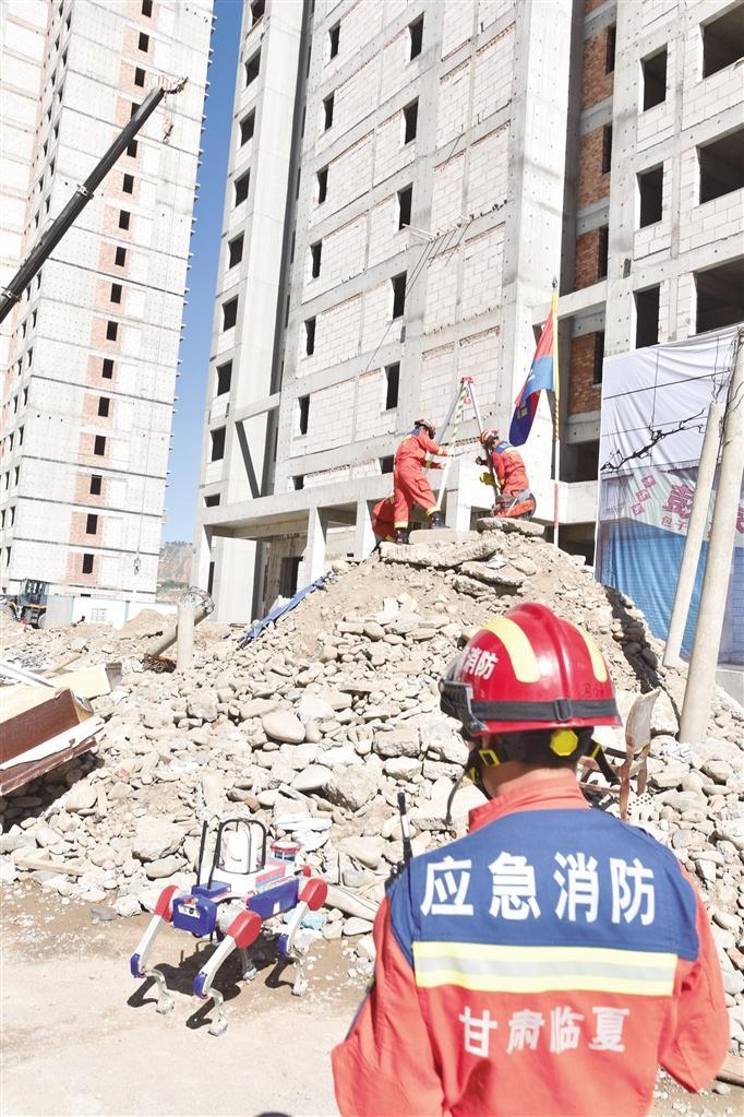 临夏州二〇二四年地震应急救援综合演练侧记