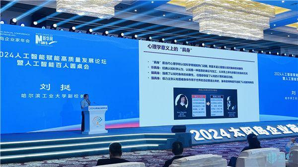 【2024太阳岛企业家年会】专家访谈 | 哈工大副校长刘挺：人形机器人未来可期，哈工大年底前将发布