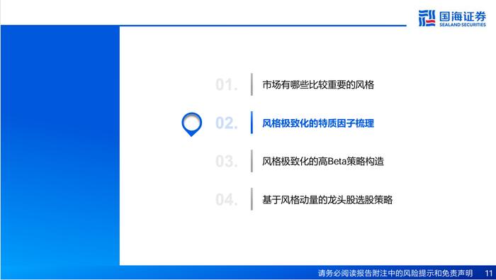 基于风格动量的龙头股选股策略探讨【国海金工·李杨团队】