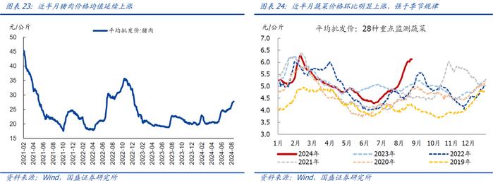 近期猪价菜价上涨较多，如何理解？【国盛宏观|高频半月观】