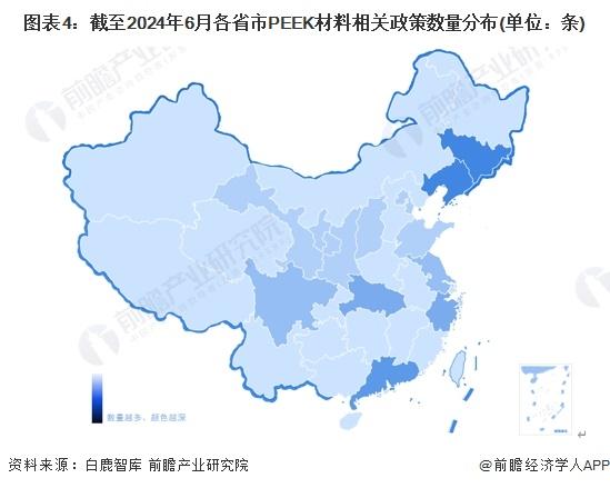 2024年中国PEEK材料行业政策现状分析 吉林省政策数量较多【组图】