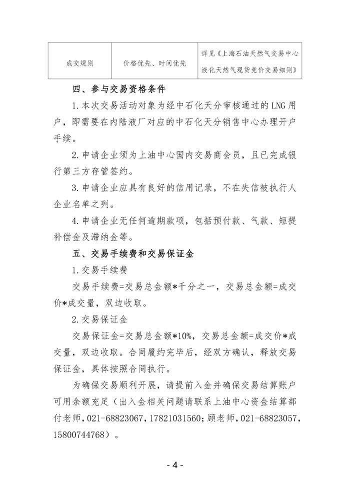 关于开展中国石化天然气分公司内陆液厂LNG液体贸易批发竞价交易的公告（2024年9月）