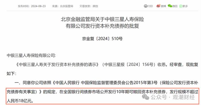 增资未果发债补血，中银三星“将”位空缺一年方补上，利差损风险积聚存隐患