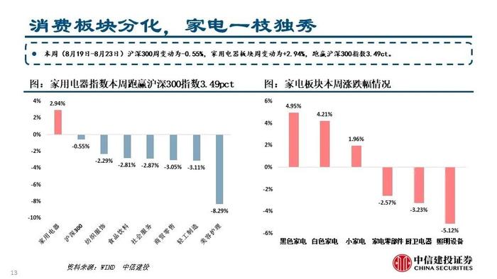 【中信建投家电 | 动态】从湖北重庆以旧换新渠道资源看竞争趋势（2024年8.19-8.23周观点）