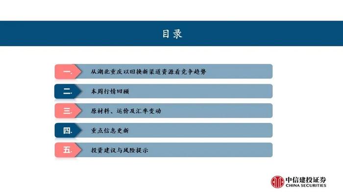 【中信建投家电 | 动态】从湖北重庆以旧换新渠道资源看竞争趋势（2024年8.19-8.23周观点）