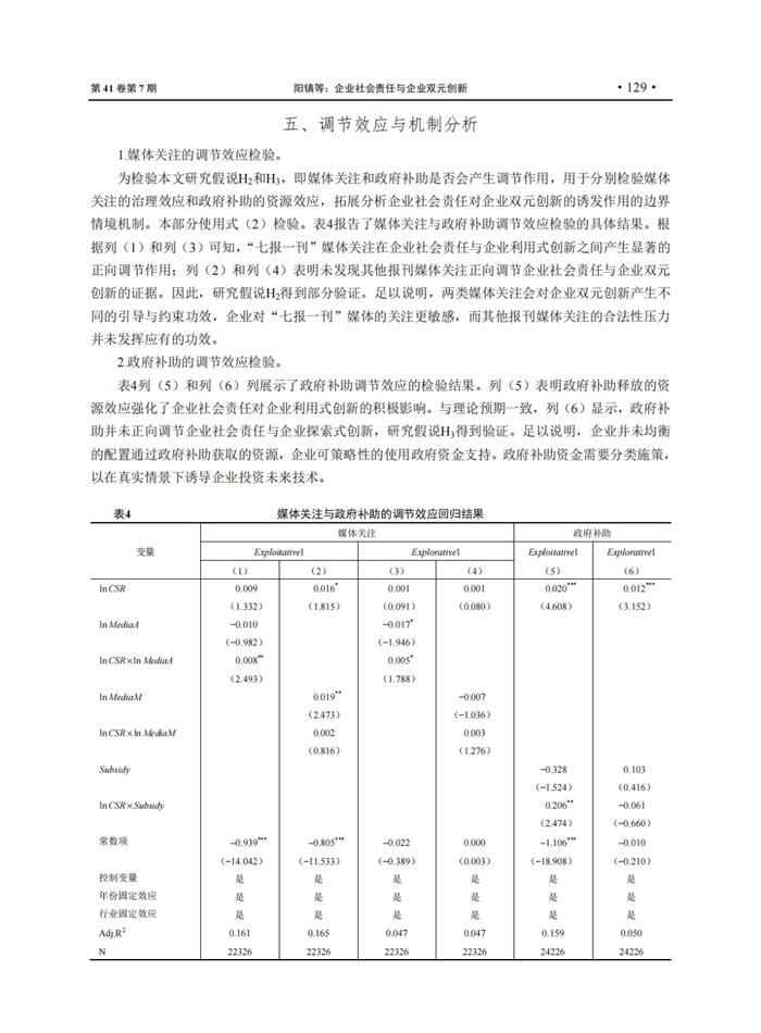 EMBA管理智库丨企业社会责任与企业双元创新：稳中求进与险中求胜