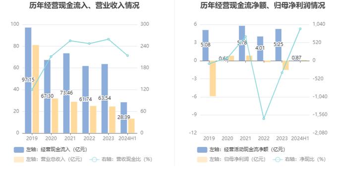 中央商场：2024年上半年净利润953.45万元 同比增长22.76%