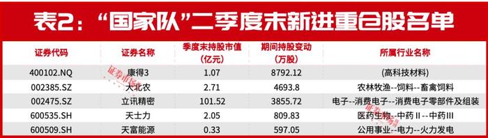 “国家队”又现异动！加仓这只消费电子龙头3800万股，还集中买入这4只