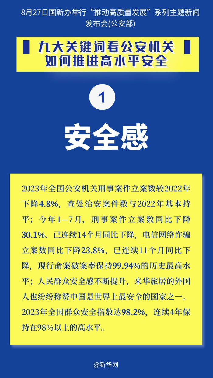 九大关键词看公安机关如何推进高水平安全