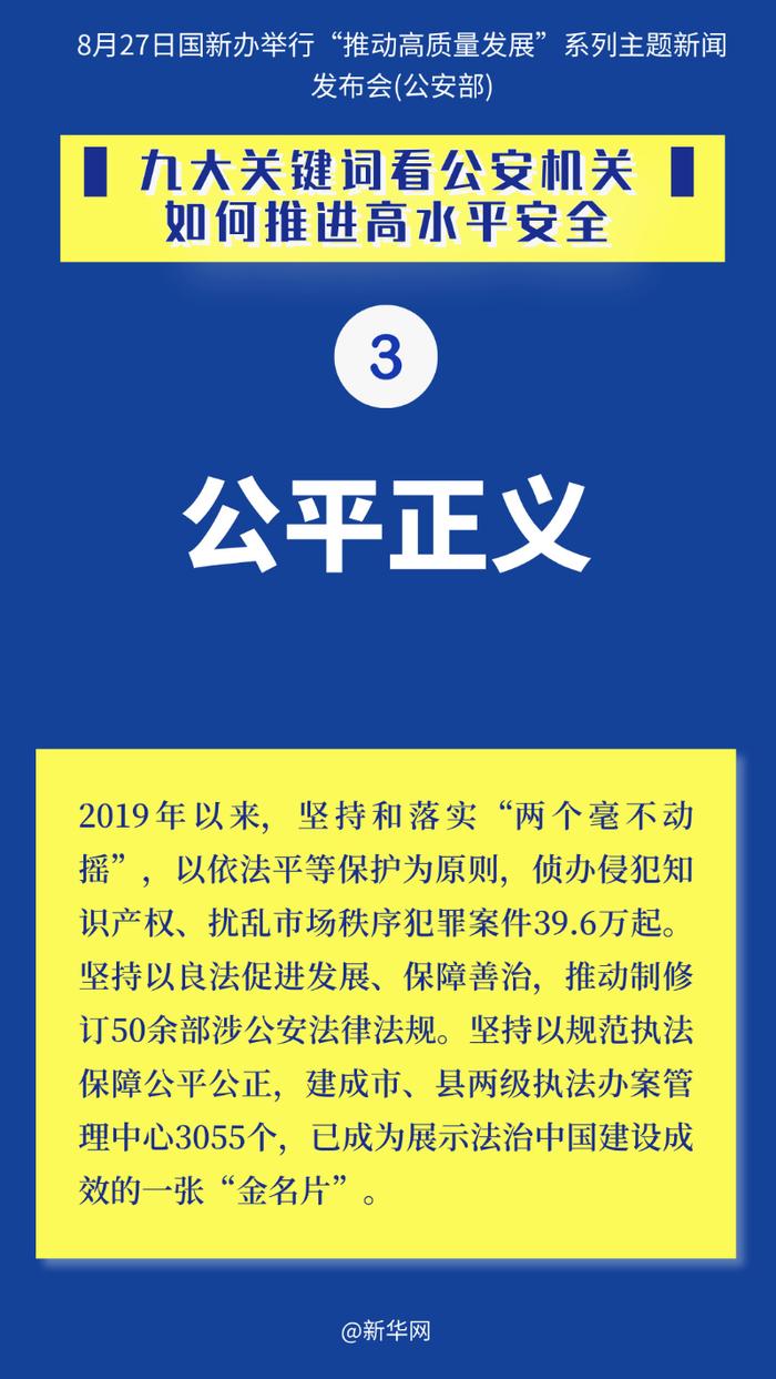 九大关键词看公安机关如何推进高水平安全