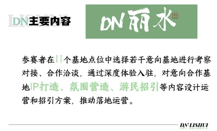 数字游民社区运营大赛来了！全世界有趣的人到丽水去！