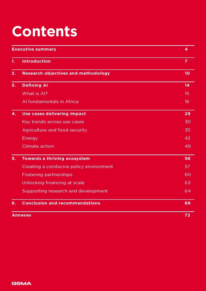 GSMA：人工智能助力非洲：带来影响的用例