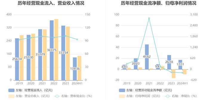 安道麦A：2024年上半年亏损8.95亿元