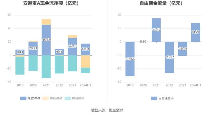 安道麦A：2024年上半年亏损8.95亿元