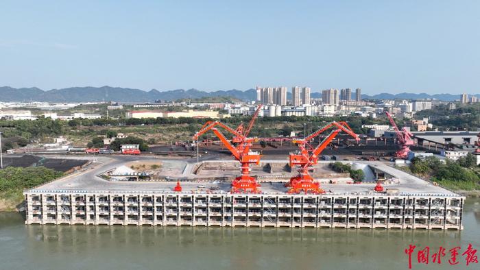 重庆港江津港区兰家沱作业区一期改建工程通过交工验收