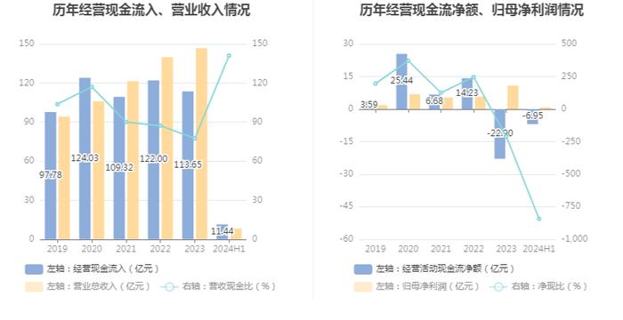 东湖高新：2024年上半年净利润8240.32万元 同比下降19.91%