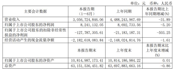 光明地产2024上半年营收30.6亿元，签约金额同比降近四成 | 中报拆解