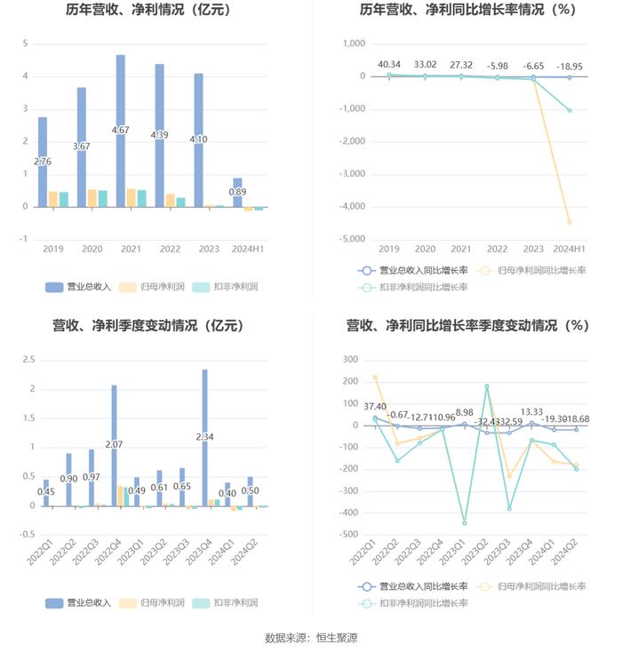 天亿马：2024年上半年亏损1172.90万元