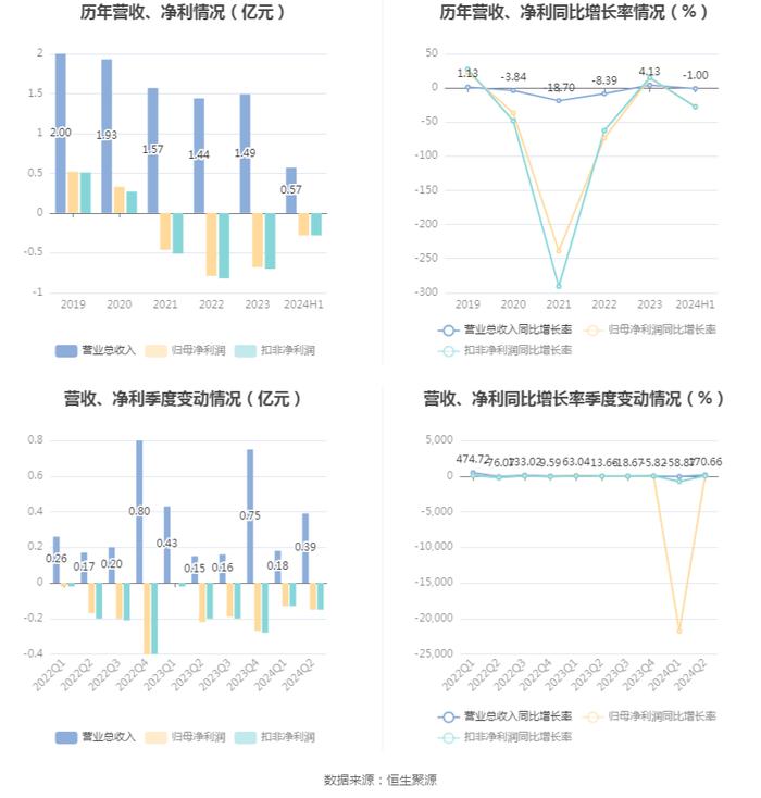 兴图新科：2024年上半年亏损2764.48万元