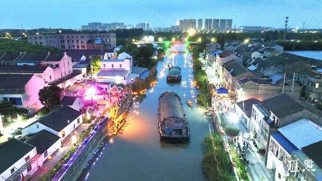 古运河“新夜态”：奏响夏日“小夜曲”