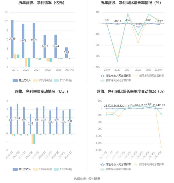 *ST天创：2024年上半年亏损943.88万元