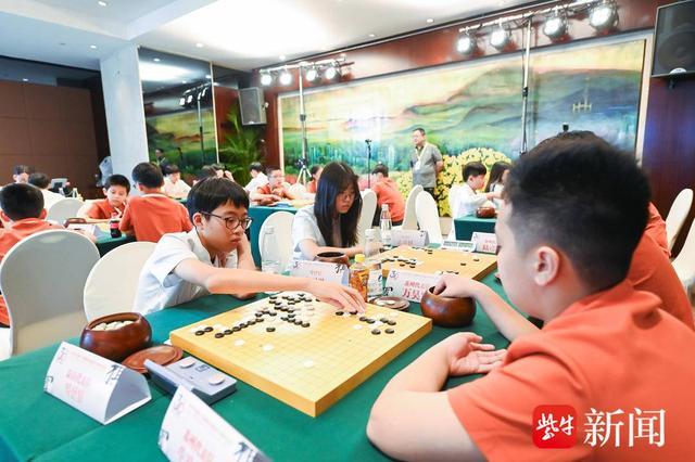 2024年江苏-韩国全北特别自治道青少年围棋友谊赛成功举办