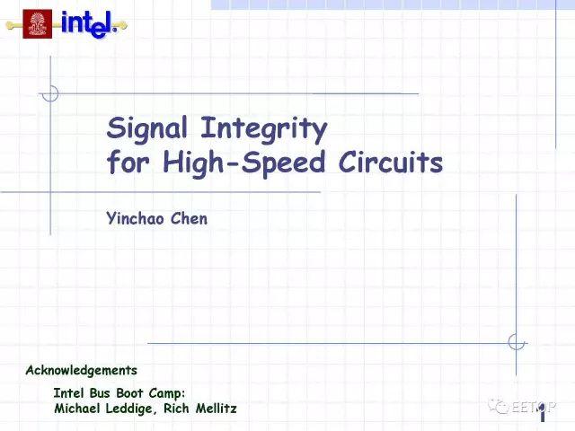 经典资料：高级工程师信号完整性讲义PPT