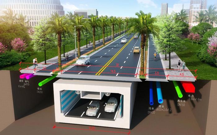 海南首条特长距离地下市政道路项目正抓紧建设，最新进展→