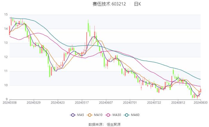 赛伍技术：2024年上半年亏损1548.73万元