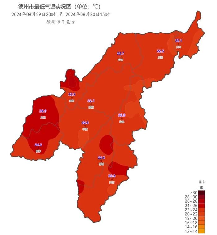 雷阵雨！最低温18℃！德州最新天气预报