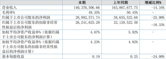 国义招标：2024年上半年净利润2899.26万元 同比下降25%