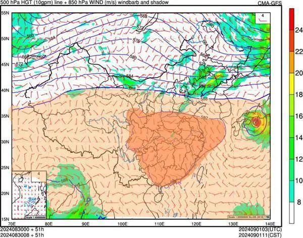 高温面积将超180万平方公里！多地再冲40℃，有地方高温日数已达52天！兰州、西安、郑州也热起来了，最高气温或达35℃