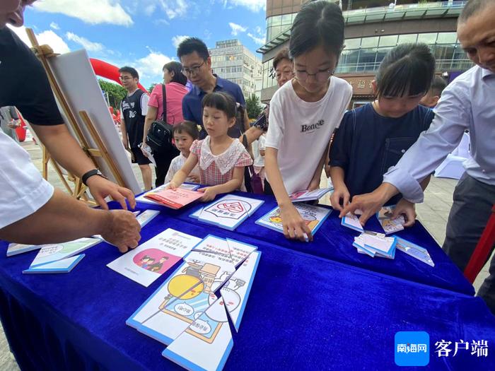 海南启动秋季法律援助系列宣传活动 法治集市点亮“护苗”梦想