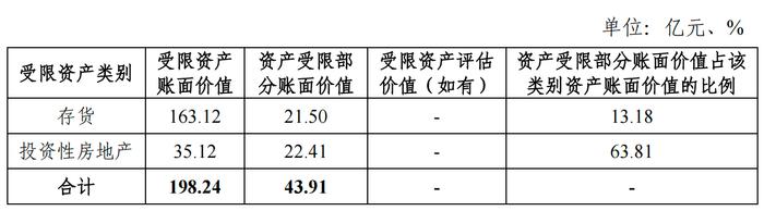 住总房地产上半年营收增至25亿元，受限资产账面价值198亿元 | 中报拆解