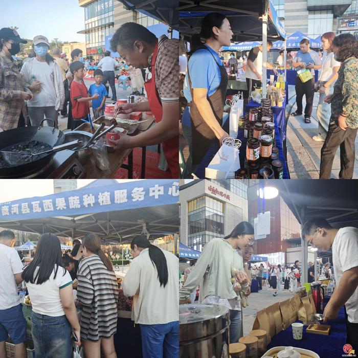 市集很有“料”！“泉水人家”花漾市中·玉水原乡专场人气旺出圈