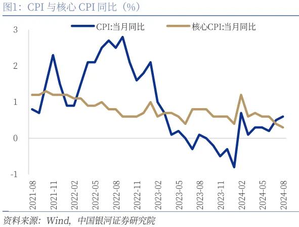 8月CPI解读：食品价格上行带动CPI环比上涨，年内PPI依然缺乏回升动力