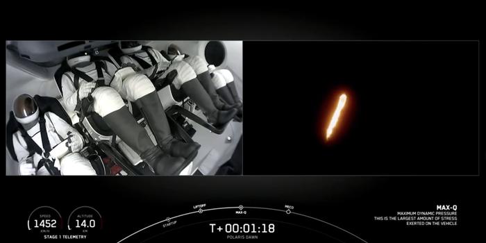 人类首次商业太空行走启程！SpaceX载人飞船带着四位平民升空了