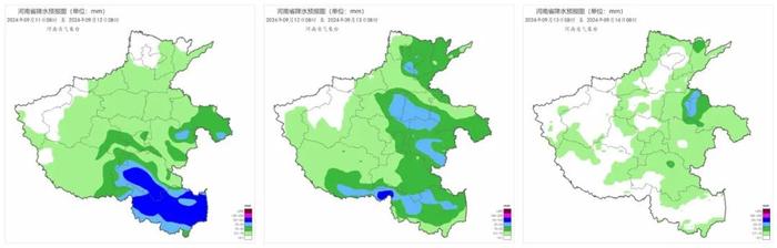 河南多地有大雨、暴雨！