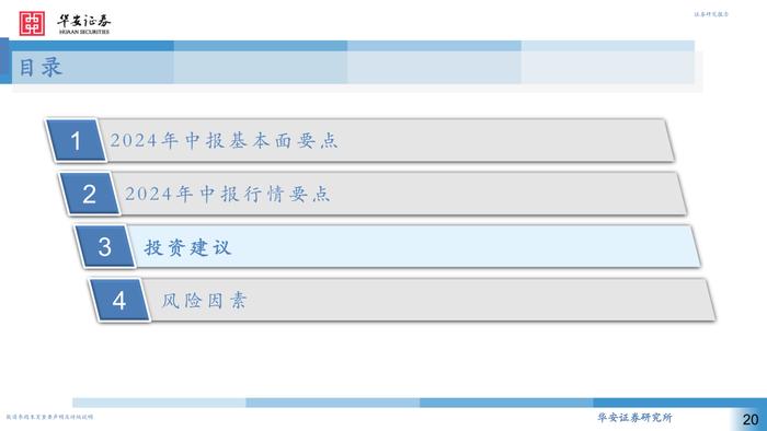 【华安证券·机械设备】行业专题：2024H1机械行业中报回顾