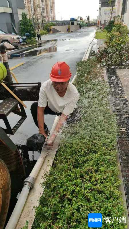 海口市政供水至小区总表基本恢复