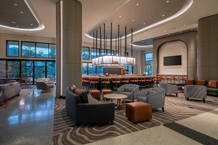 ▲论坛举办地:Arcadia 市La Meridien 酒店会议厅现场图