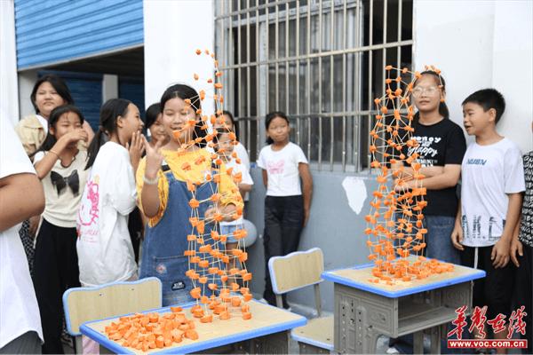 立科学少年志 筑科技强国梦 龙山县桂塘镇九年制学校开展主题科技节活动